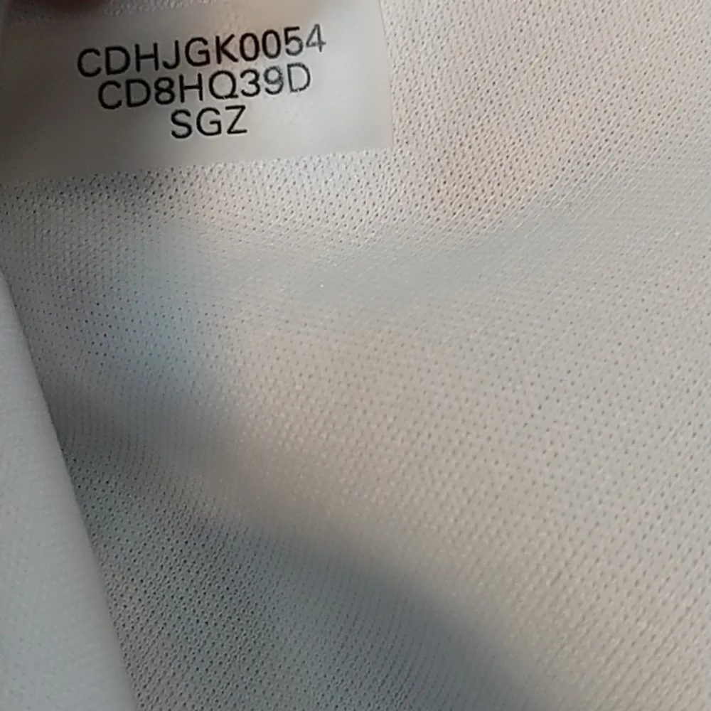 Calvin Klein Sleeveless Trapeze Dress Blue Palm Print Sz 4 - Picture 14 of 15